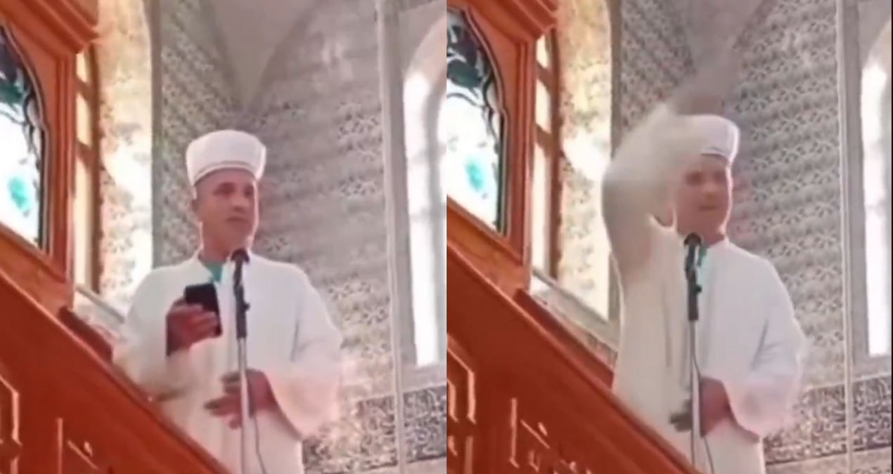 imam cemaate kustu namazi yarimbirakipgitti EpDX1lOA