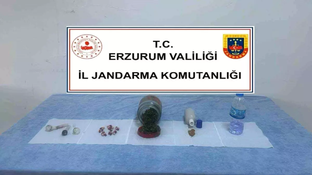 erzurumda uyusturucu operasyonu bir tutuklama UEOhPWst.jpg