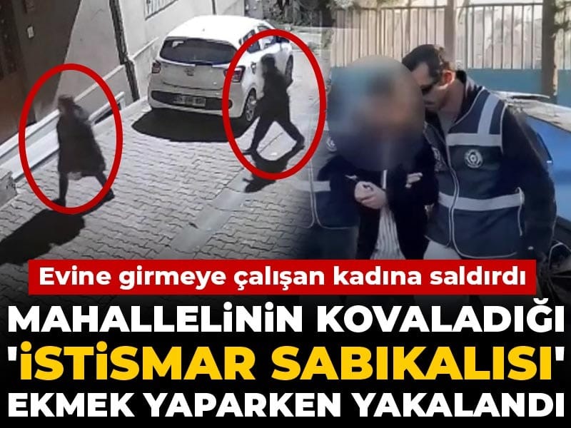 Kağıthane’de Kadına Saldırı: Mahalleli Şüpheliyi Ekmek Yaparken Yakaladı